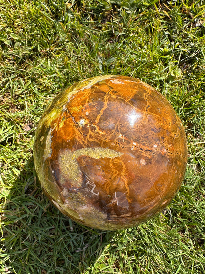 Opal Green Sphere Extra Large