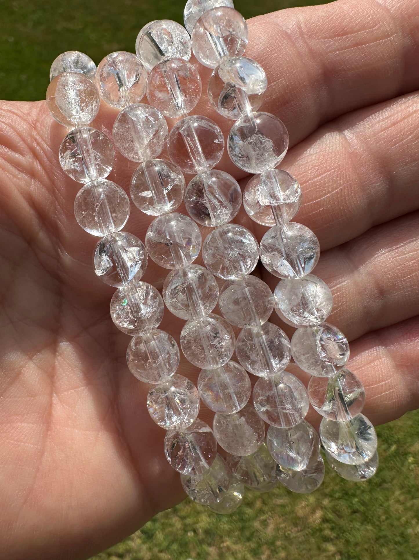 Quartz Crackle Bracelets
