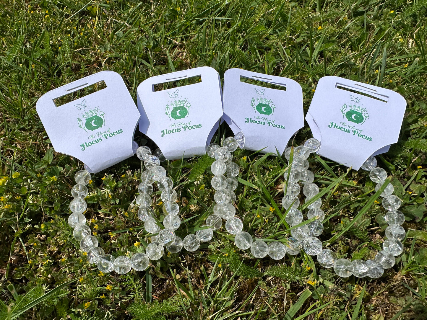 Quartz Crackle Bracelets