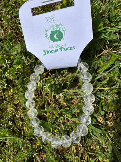 Quartz Crackle Bracelets