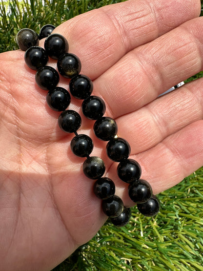 Obsidian Gold Sheen Bracelets
