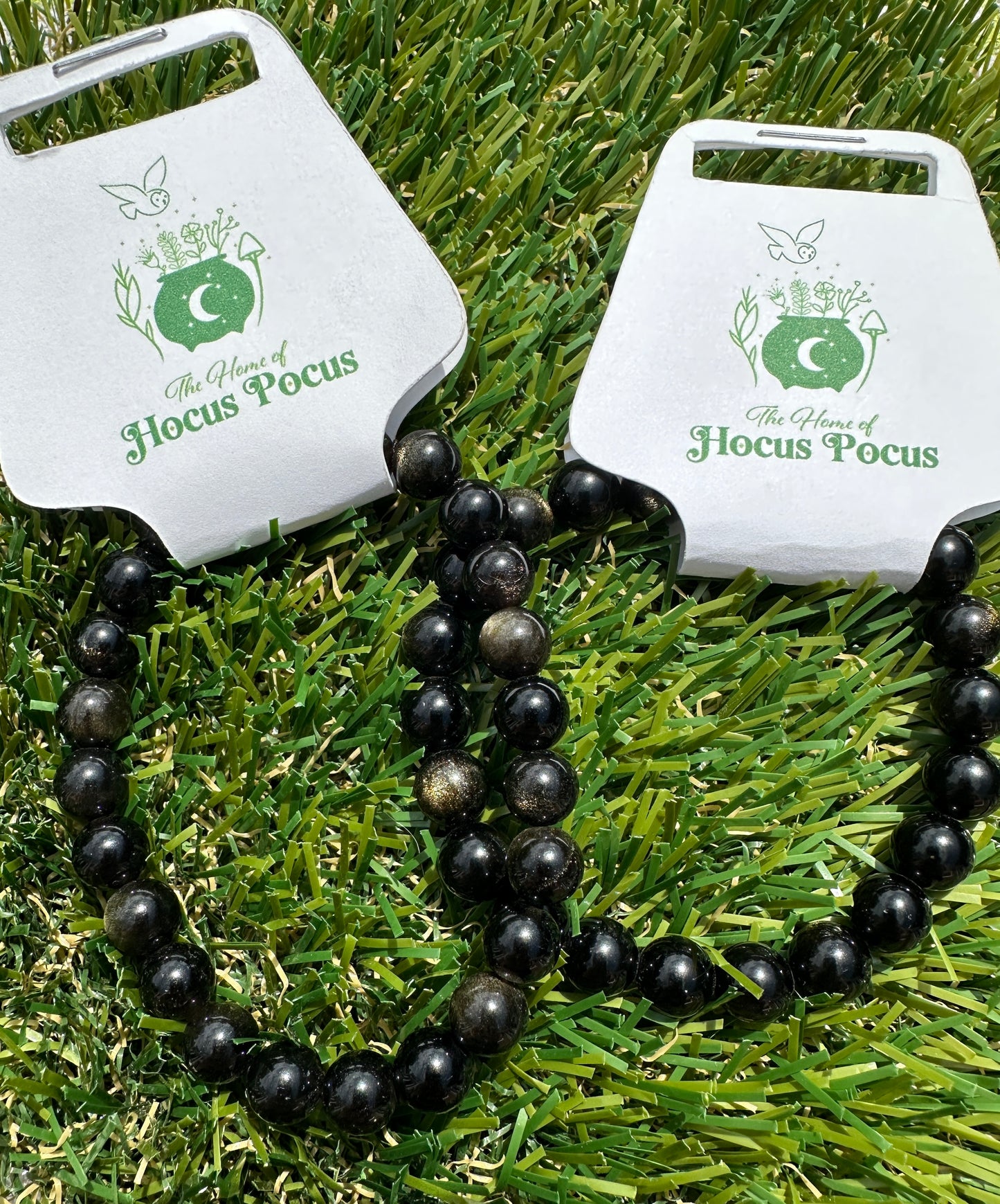 Obsidian Gold Sheen Bracelets