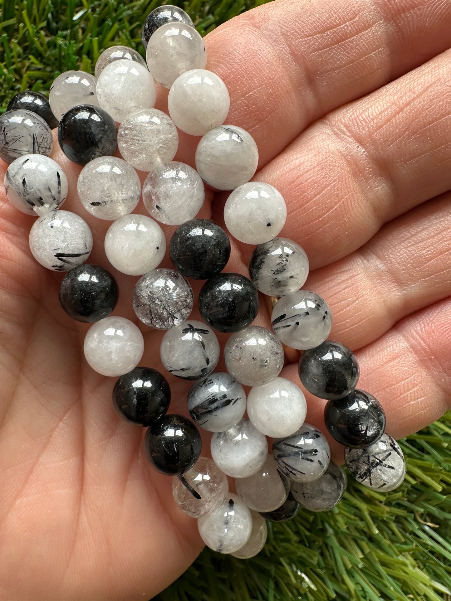 Tourmaline Black In Quartz Bracelets