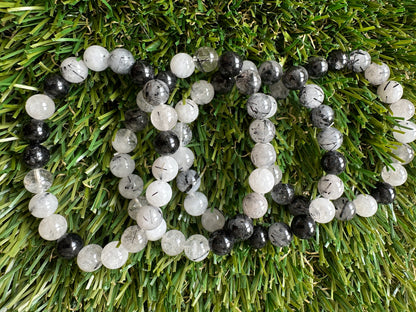 Tourmaline Black In Quartz Bracelets