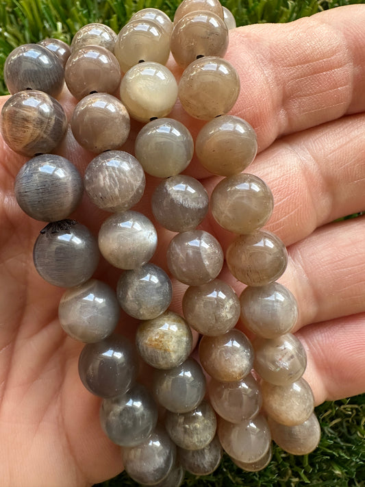 Moonstone Black Bracelets