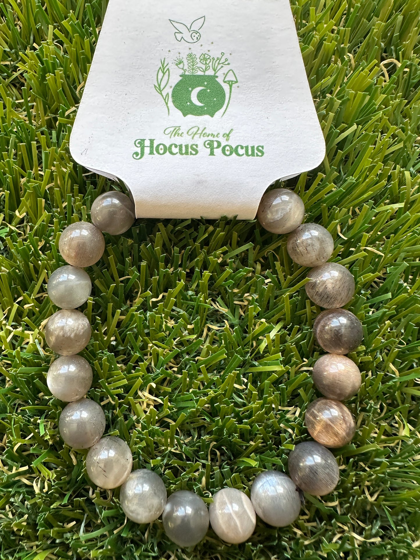 Moonstone Black Bracelets