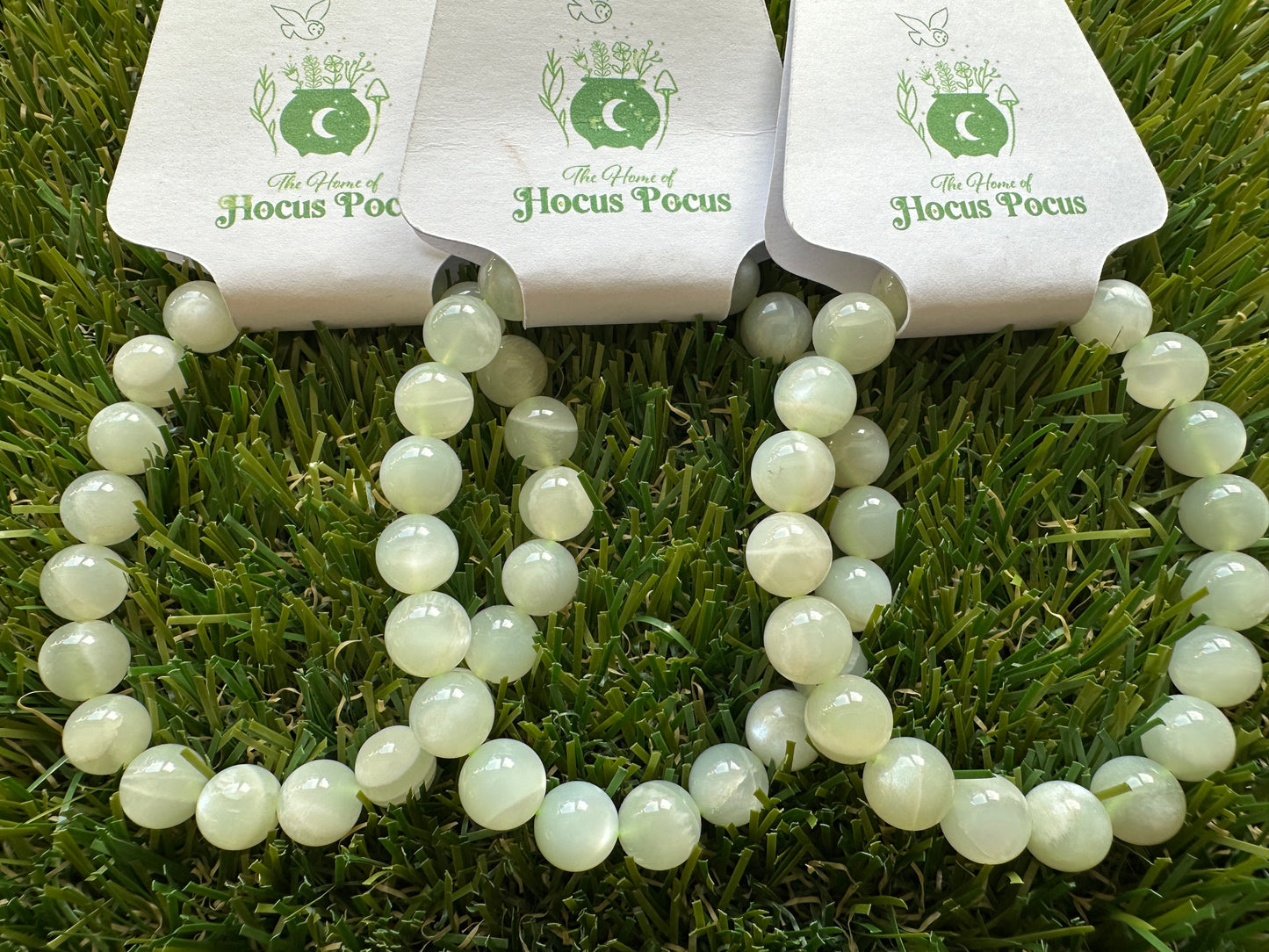 Moonstone Green Bracelets