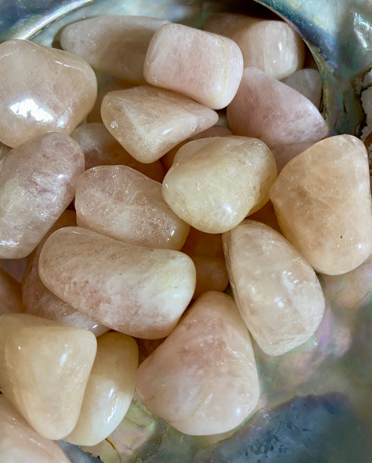 Morganite Peach Tumble Stones