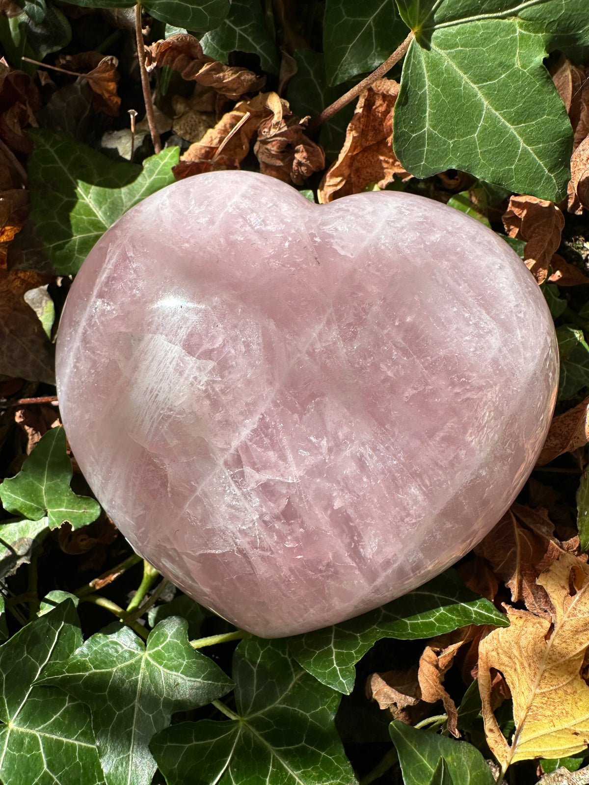Rose Quartz Extra Large Heart