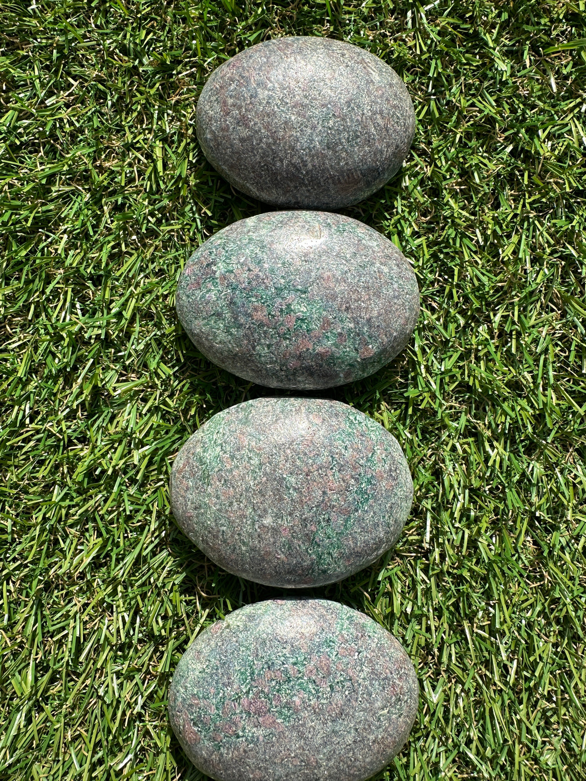 Ruby In Kyanite Palm Stones