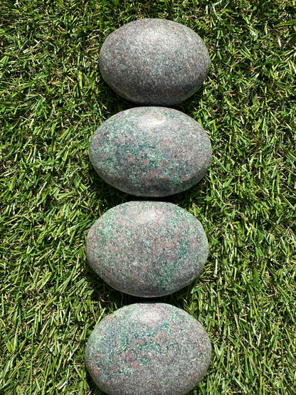 Ruby In Kyanite Palm Stones