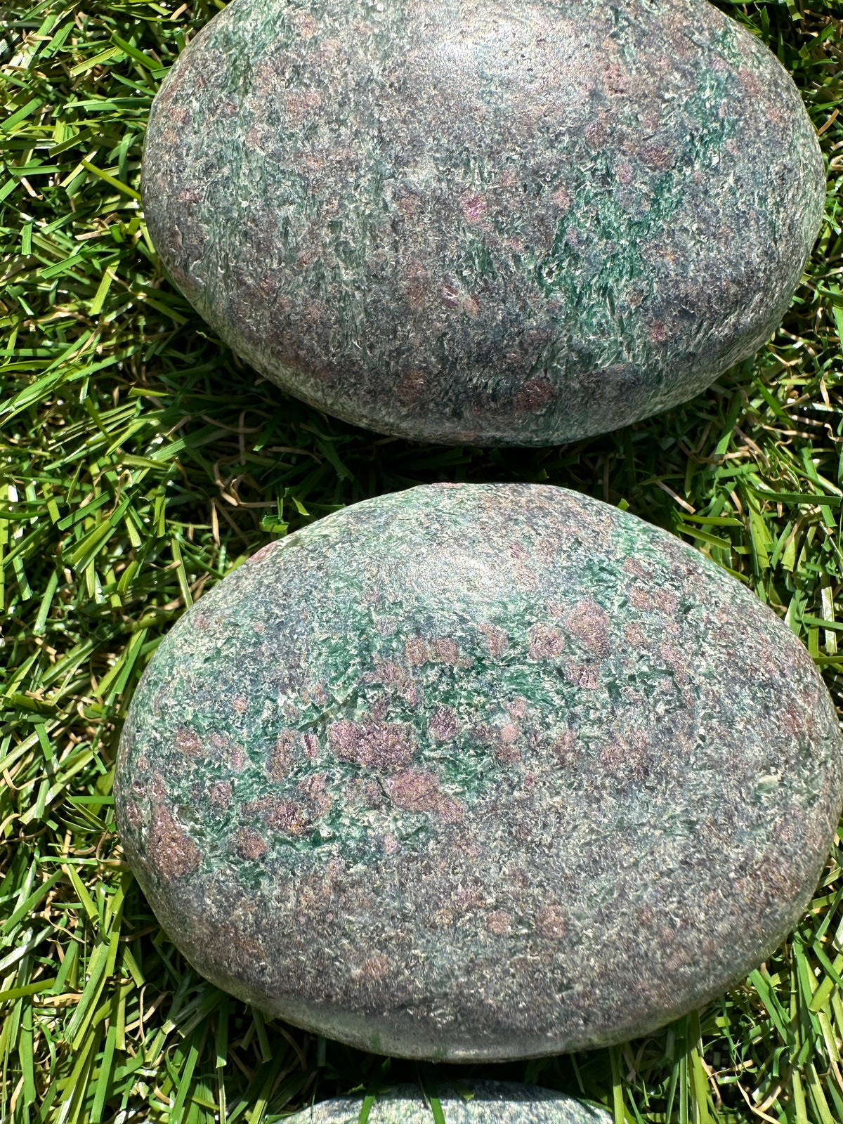 Ruby In Kyanite Palm Stones