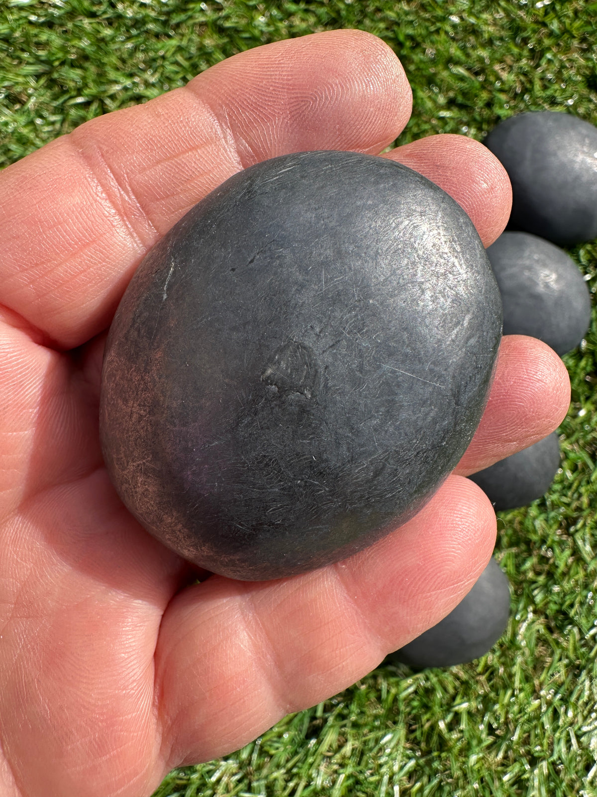Shungite Palm Stones