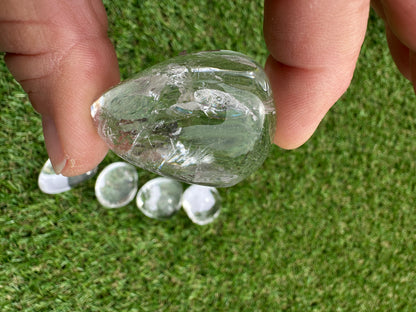 Quartz Palm Stones