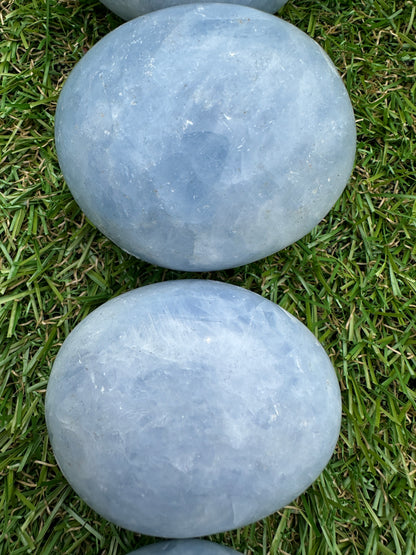 Calcite Blue Palm Stones