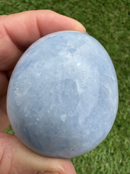 Calcite Blue Palm Stones