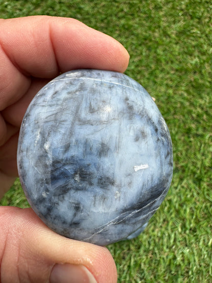 Opal Blue Palm Stones