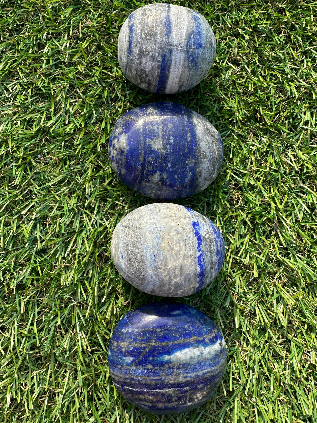 Lapis Lazuli Palm Stones