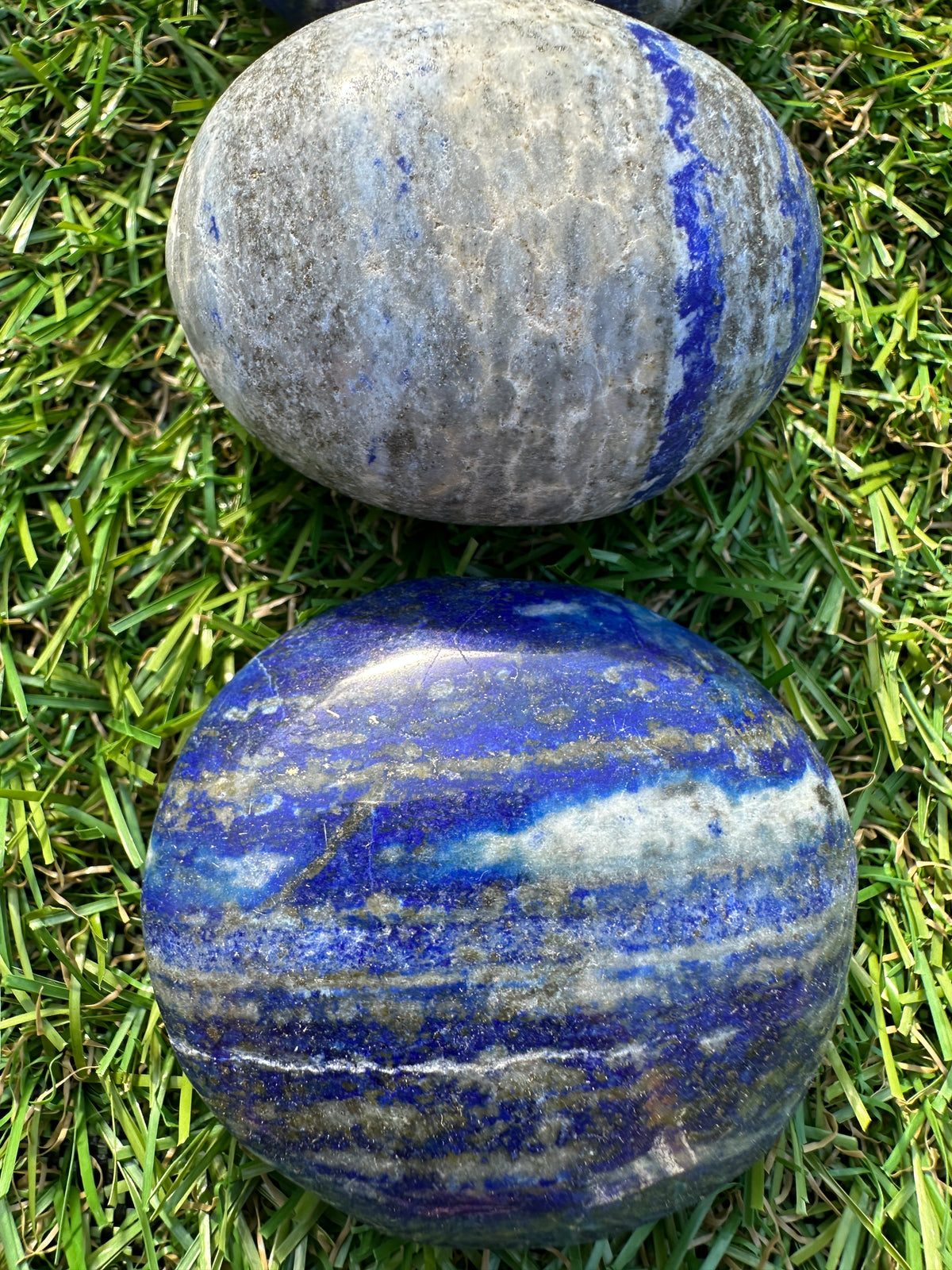 Lapis Lazuli Palm Stones