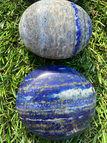 Lapis Lazuli Palm Stones
