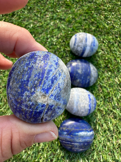 Lapis Lazuli Palm Stones