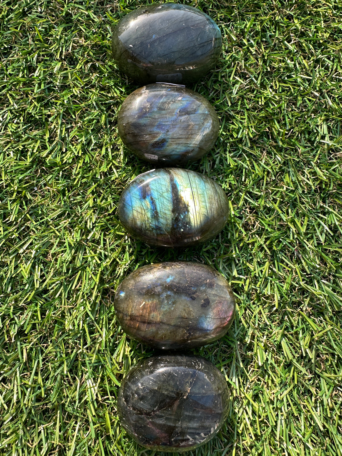 Labradorite Palm Stones