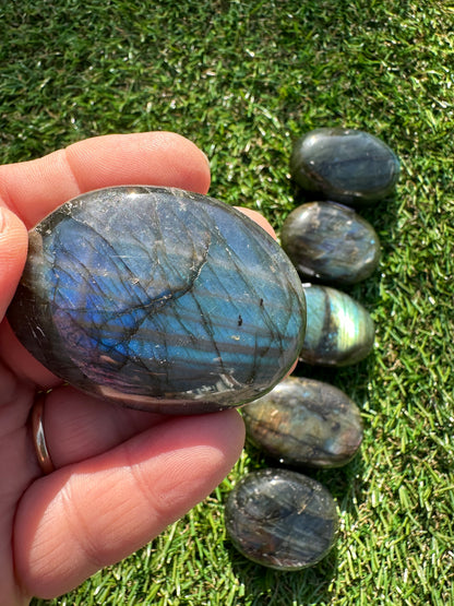 Labradorite Palm Stones