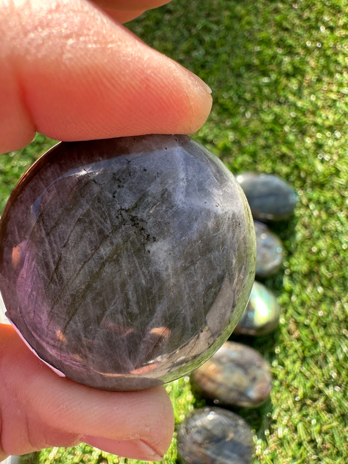 Labradorite Palm Stones