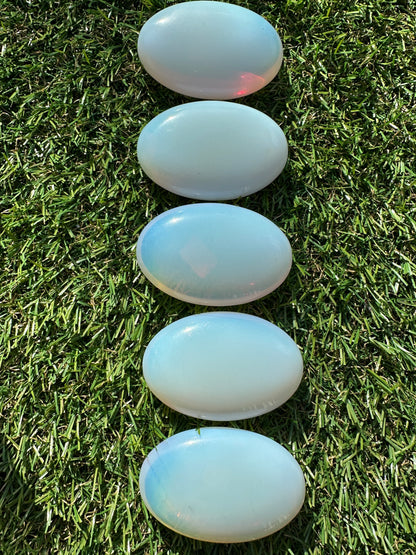 Opalite Palm Stones