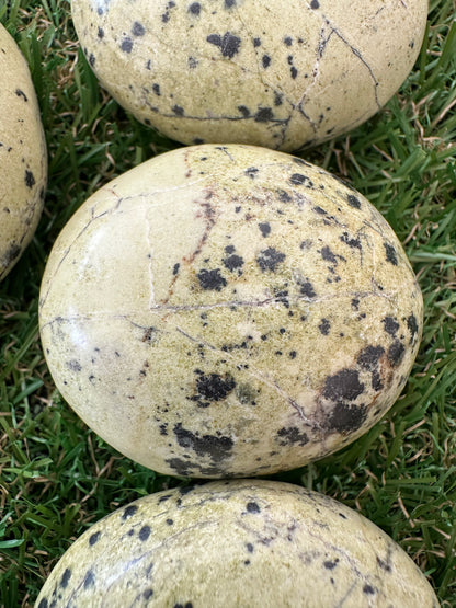 Serpentine Palm Stones