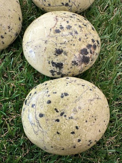 Serpentine Palm Stones